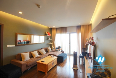 Good quality apartment with 2 bedrooms for rent in Lancaster Building, Nui Truc, Ba Dinh, Ha noi